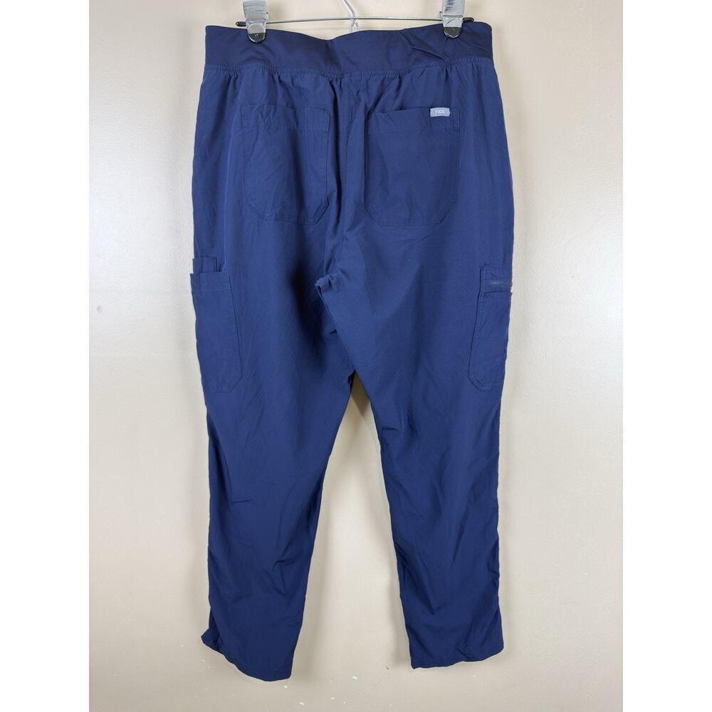 FIGS Yola FREEx Lined Scrub Pants Women’s XL High Waist Navy Blue Medical - Picture 6 of 14